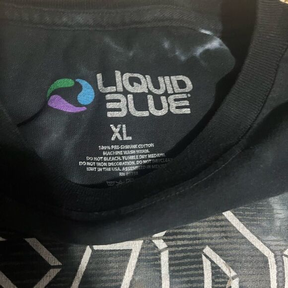 LIQUID BLUE AC/DC For Those About To Rock t-shirt tie-dyed - Awesome Graphics !! - Picture 3 of 4